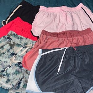 Lot /Bundle - 6 Pairs of Women’s Athletic Shorts